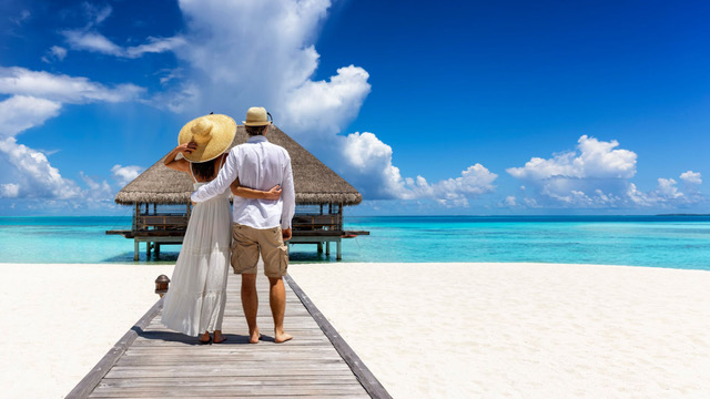 Casal em viagem